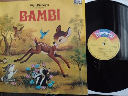 LP: WALT DISNEY: BAMBI (1973) DISNEYLAND, Cd's en Dvd's, Vinyl | Nederlandstalig, Zo goed als nieuw, Overige genres, 12 inch, Ophalen of Verzenden