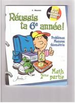 Réussis ta 6ème année - Math 2ème partie, Ophalen of Verzenden, Zo goed als nieuw, BSO, Wiskunde A