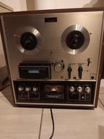Akai 1731 W 4 track stereo tape recorder, Audio, Tv en Foto, Bandrecorder, Ophalen, Bandrecorder, Met stofkap