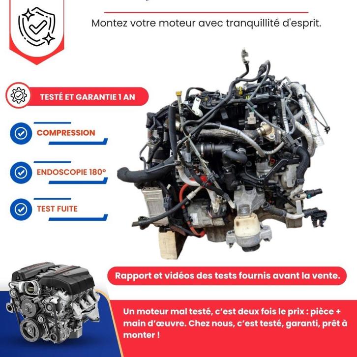 Complete jaguar xe/xf/f-pace 4x2/2.0d-motor, Auto-onderdelen, Motor en Toebehoren, Jaguar, Nieuw, Ophalen of Verzenden