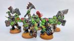 Warhammer 40k - 5 Ork Nobz - Painted, Figuurtje(s), Nieuw, Warhammer, Ophalen of Verzenden