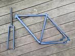 Omnium CXC fietsframe maat XS 51 metaalblauwe kleur, Fietsen en Brommers, Fietsen | Racefietsen, Nieuw, Overige merken, Staal