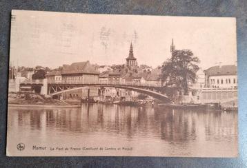 1938 Namur le Pont de France (confluent de sambre et Meuse), Enlèvement ou Envoi, Namur