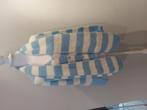 Nieuwe trui met bijpassende sjaal m/l wit/licht blauw, Kleding | Dames, Ophalen of Verzenden, Nieuw, Maat 36 (S)