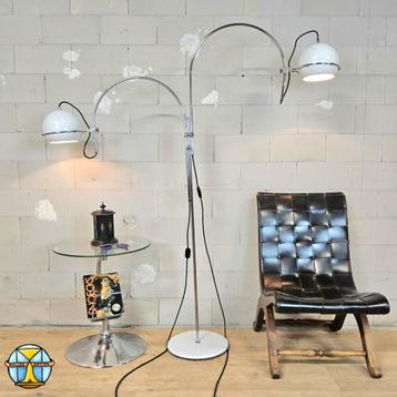 Vintage dubbele oogbal lamp Gepo 300 vloerlamp (verstelbaar) beschikbaar voor biedingen