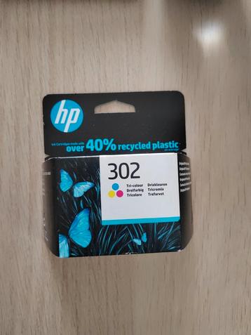 HP Tricolore 302 cartridge NIEUW