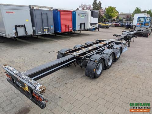 D-TEC FLEXITRAILER 3-Assen BPW - Lift-as - Trommelremmem - A, Auto's, Vrachtwagens, ABS, Aanhangers en Opleggers