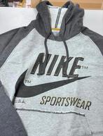 Nike Vintage 2000’s hoodie trui sweater grijs L large mannen, Ophalen of Verzenden, Maat 52/54 (L), Grijs