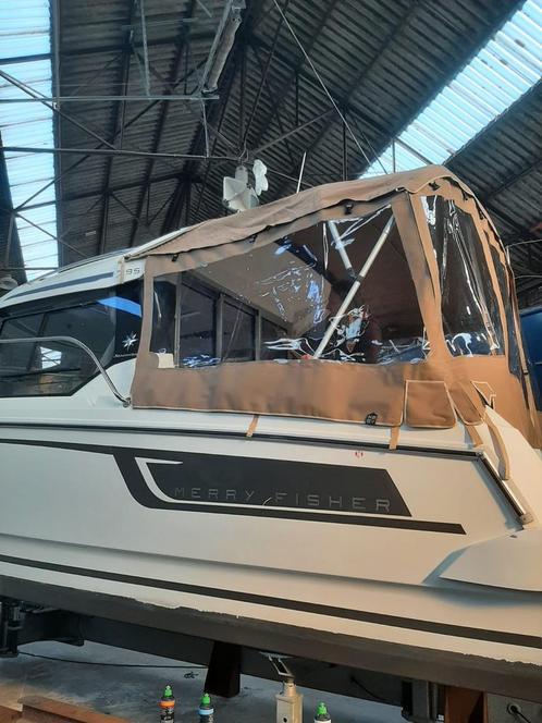 Merry Fisher 795 bouwjaar 2017, Watersport en Boten, Motorboten en Motorjachten, Zo goed als nieuw, Elektrisch, Ophalen