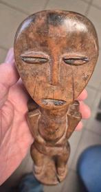 Congo antiek tribaal beeldje beeld 25cm, Ophalen of Verzenden