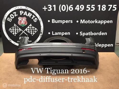 VW Tiguan achterbumper 2016 2017 2018 2019 origineel, Autos : Pièces & Accessoires, Carrosserie & Tôlerie, Pare-chocs, Arrière