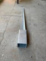 Paalhouder met punt 7cm x 7cm, Doe-het-zelf en Bouw, Ophalen, Zo goed als nieuw