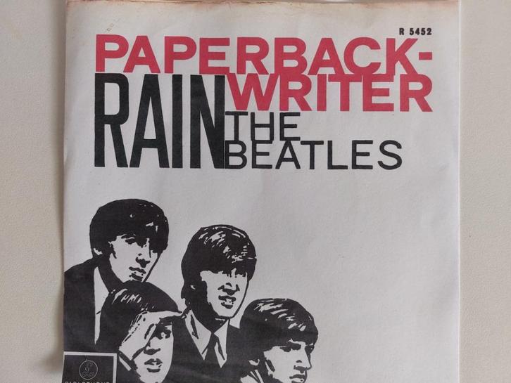 Beatles - Paperback Writer / Rain (1966-hoes copy), Cd's en Dvd's, Vinyl Singles, Pop, Ophalen of Verzenden