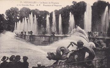 CP CP Versailles geanimeerd: Neptune Grandes Eaux Basin beschikbaar voor biedingen