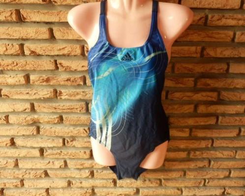(19) -maillot femme t.40 bleu - adidas -, Kleding | Dames, Badmode en Zwemkleding, Zo goed als nieuw, Badpak, Blauw, Ophalen of Verzenden
