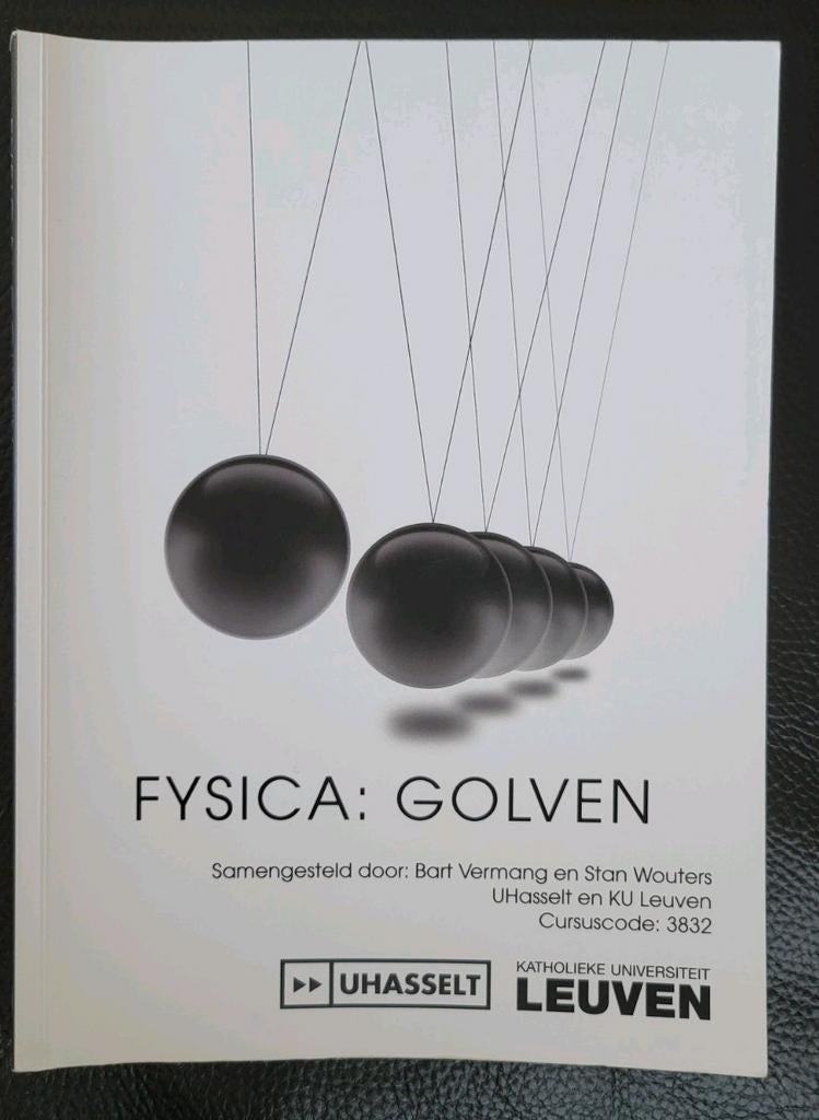 Bart Vermang - Fysica: Golven, Boeken, Schoolboeken, Zo goed als nieuw, Nederlands, Ophalen of Verzenden