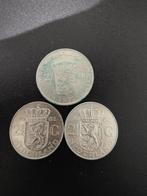 2½ florins - Wilhelmina/Juliana 1930-1964 - Argent, Timbres & Monnaies, Monnaies | Pays-Bas, 2½ florins, Enlèvement, Monnaie en vrac