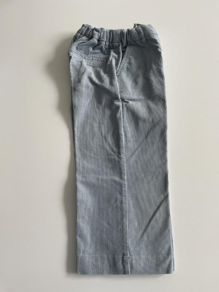 Blauwe fluwelen broek van JBC maat 122, Kinderen en Baby's, Kinderkleding | Maat 122, Broek, Meisje, Ophalen of Verzenden, Zo goed als nieuw