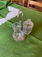 zout, peper en mosterdvat, Ophalen