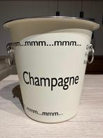 Stijlvolle champagne emmer " mmm ...", Ophalen of Verzenden, Zo goed als nieuw, Champagne
