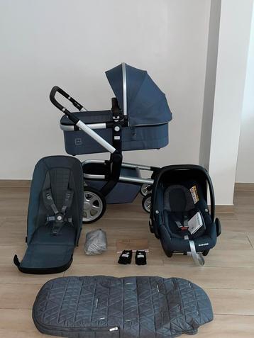 Joolz Day Quadro Blu kinderwagen 3-in-1 Set, Kinderen en Baby's, Ophalen, Voetenzak, Babygeluk, Babygelukjasara@outlook.be