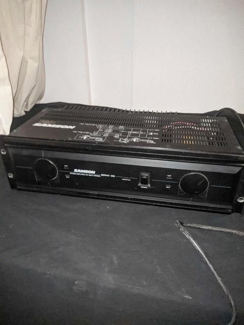 Samson Servo 550 versterker, Audio, Tv en Foto, Versterkers en Ontvangers, Zo goed als nieuw, Ophalen of Verzenden