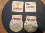 4 verschillende viltjes hapkin, Verzamelen, Biermerken, Ophalen of Verzenden, Zo goed als nieuw, Viltje(s)