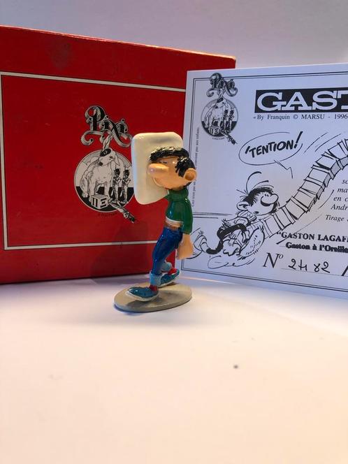 Gaston a l’oreiller, Collections, Personnages de BD, Tintin