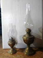 2 oude petroleumlampen, Ophalen