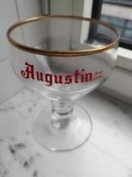 Oud bierglas Augustin, Verzamelen, Glas en Drinkglazen, Ophalen of Verzenden, Bierglas