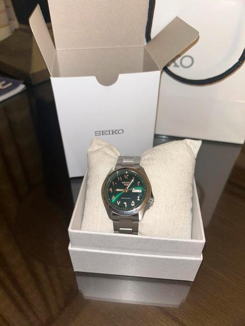 Seiko 5 Arabic Green Dial, Handtassen en Accessoires, Horloges | Heren, Seiko, Ophalen