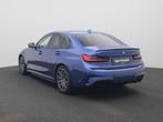 BMW 3-serie 320i Executive M Pakket | Half-Leder | Navi | EC, Auto's, Automaat, Gebruikt, 4 cilinders, Blauw