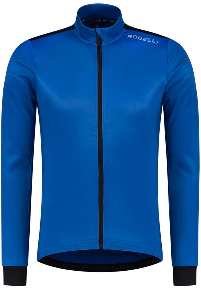 Rogelli winterjacket core blue in maat M (splinternieuw), Fietsen en Brommers, Fietsaccessoires | Fietskleding, Nieuw, Dames, Heren