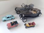 Set van modelauto's waaronder Bugatti Royal, Land Rover, Gebruikt, Ophalen of Verzenden, Auto