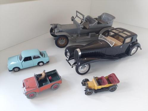 Set van modelauto's waaronder Bugatti Royal, Land Rover, Hobby en Vrije tijd, Modelauto's | Overige schalen, Gebruikt, Auto, Ophalen of Verzenden