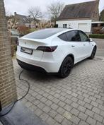 Model Y Long Range Dual Motor AWD 2023, Auto's, Tesla, Zwart, Leder, Elektrisch, 5 zetels