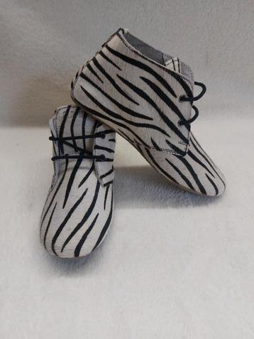 Maruti hiellaarsjes zebra print maat 33 UNIEK! NIEUW! beschikbaar voor biedingen