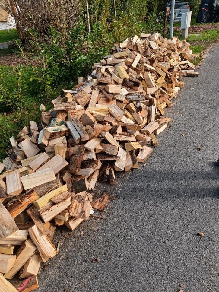 Nat brandhout, Tuin en Terras, Brandhout, Verzenden