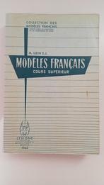 Livre ancien de 1962 : "Modèles français. Cours supérieur", Ophalen, Lizin M.