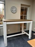Mooie hoge keukentafel met 4 stoelen, Huis en Inrichting, Ophalen, Gebruikt