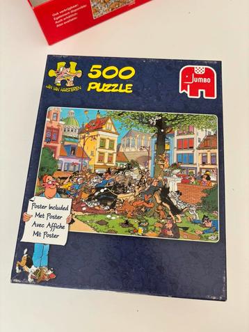 Jan van haasteren puzzel volledig 500pc beschikbaar voor biedingen