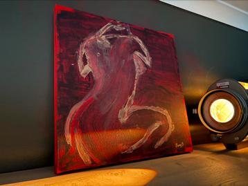 BonoB-art 50x50 acryl  beschikbaar voor biedingen