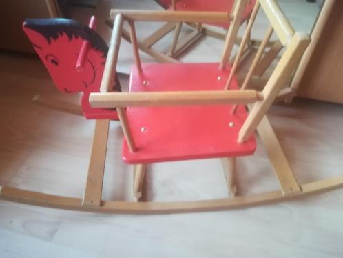 Vintage kinderschommelstoel-ook als sierobject, Antiek en Kunst, Antiek | Meubels | Stoelen en Sofa's, Ophalen of Verzenden