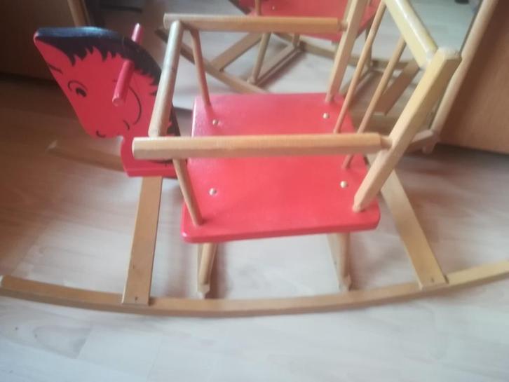 Vintage kinderschommelstoel-ook als sierobject, Antiek en Kunst, Antiek | Meubels | Stoelen en Sofa's, Ophalen of Verzenden