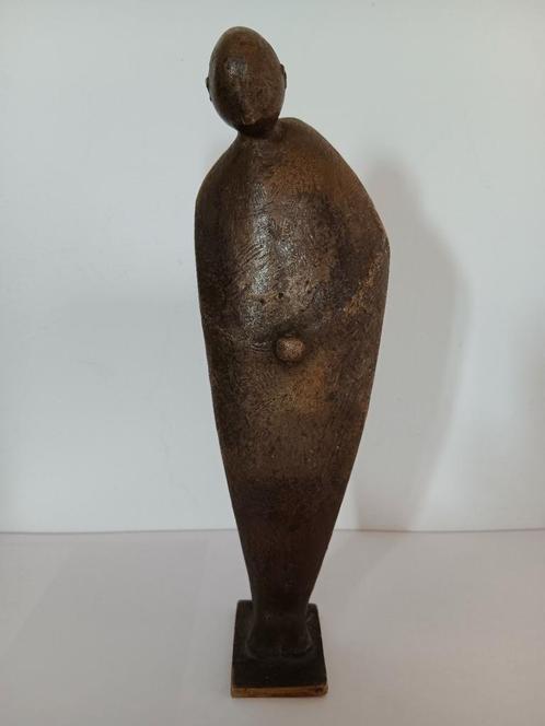 Zeldzaam bronzen beeldje Max Kratz, Antiek en Kunst, Kunst | Beelden en Houtsnijwerken, Ophalen of Verzenden