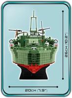 COBI WW2 Patrol Torpedo Boat PT 109 GRATIS LEVERING, Hobby en Vrije tijd, Modelbouw | Boten en Schepen, Overige merken, -, Verzenden