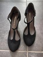 Zwarte pumps met riempje Tamaris M38, Pumps, Zwart, Zo goed als nieuw, Ophalen