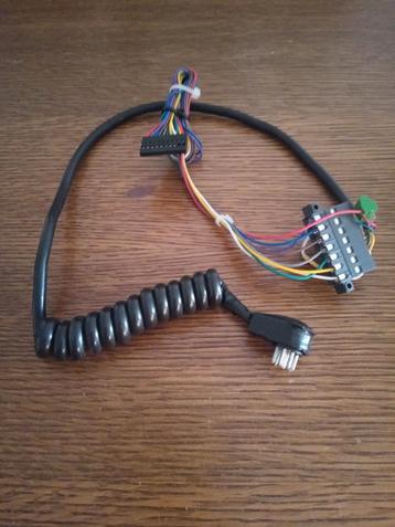 Wedico polige stekker met kabel en de de krulsnoer, Enlèvement, Comme neuf