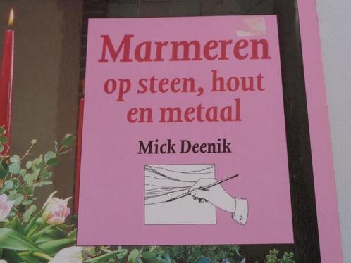 4 hobby boeken Marmeren op steen,hout en metaal 33 blz Gezel, Boeken, Hobby en Vrije tijd, Ophalen of Verzenden