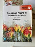 Méthodes statistiques pour les sciences sociales, manuel, Enlèvement ou Envoi, Comme neuf, Enseignement supérieur, Alan Agresti